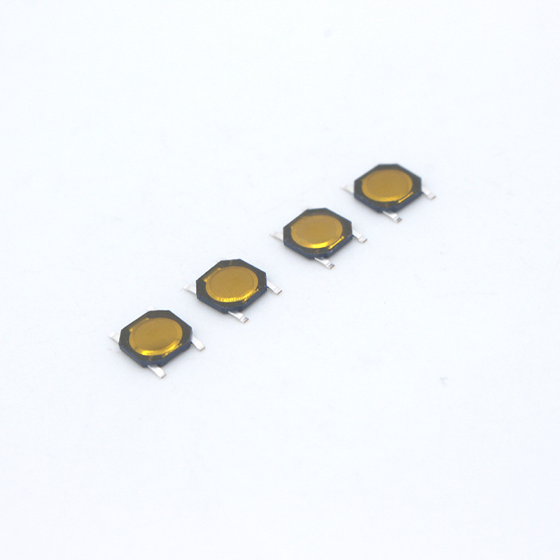 4*4*0.8贴膜锅仔片按键开关厂家 5*5*0.8四脚贴片薄膜轻触开关