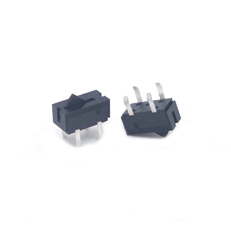 Micro detection switch, small four pin plug-in button reset switch, stroke reset micro micro switch TP20