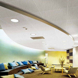 Fireproof and anti sinking ceiling