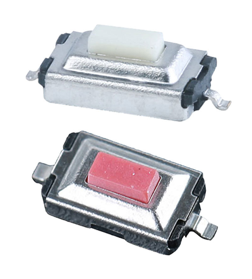 现货供应防水防尘贴片轻触开关 微型3x6x2.5小按键 方形弹片开关