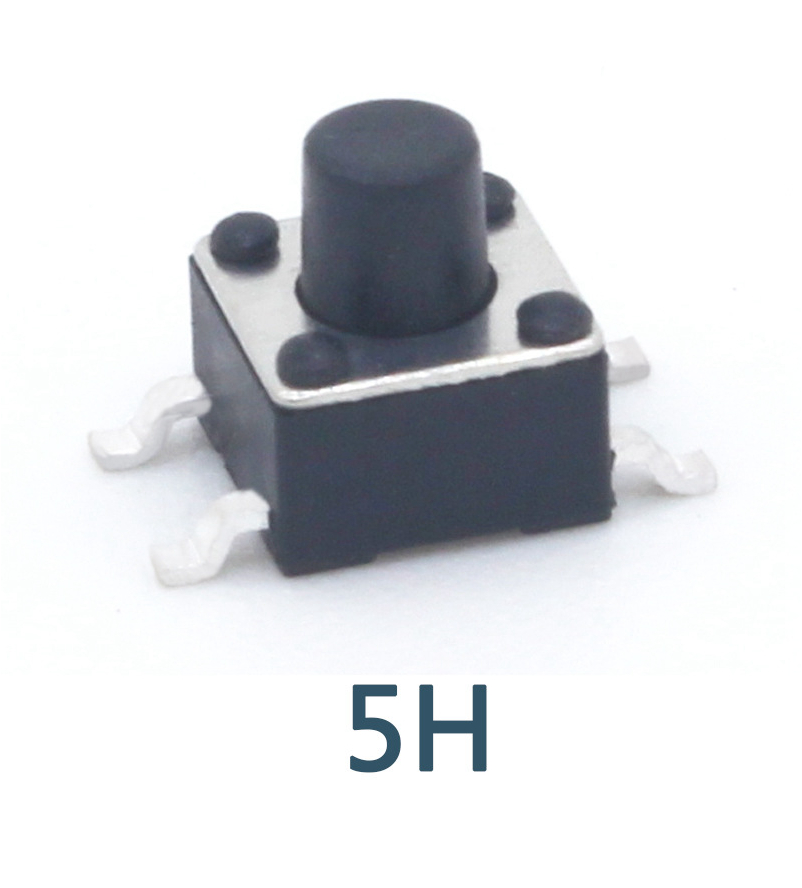厂销轻触开关4.5*4.5*4.5贴片耐温4脚贴片按键开关微型开关